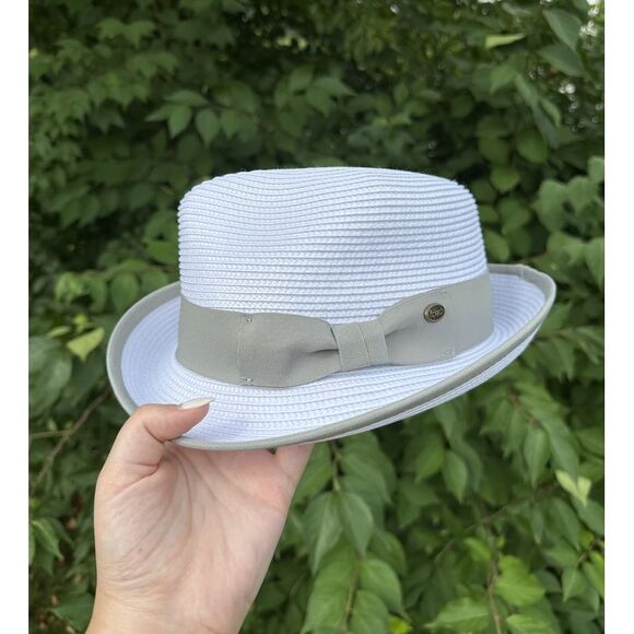 Epoch Hats Company Men's Fedora with Contrast Band and Trim - Picture 5 of 6
